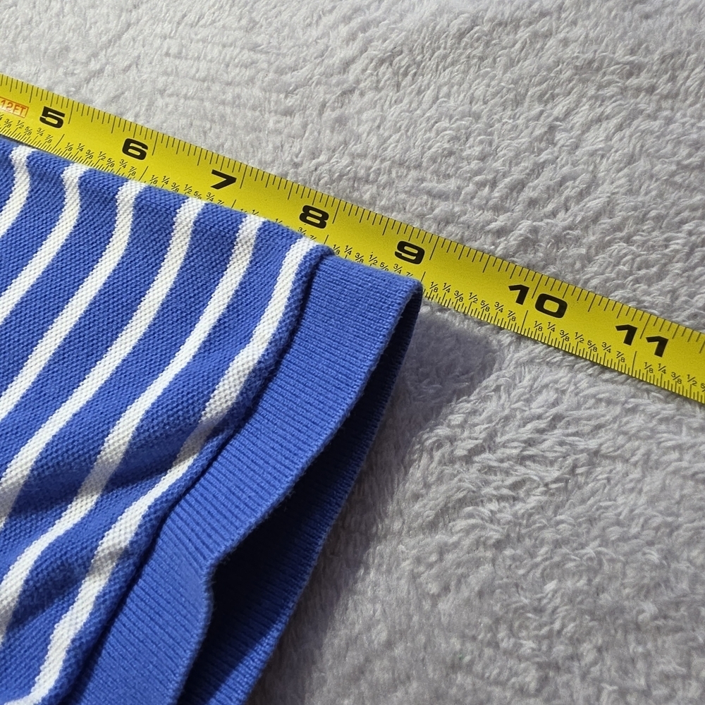 Polo by Ralph Lauren Blue White Striped Polo Shirt Men’s XL Red Pony Logo - Picture 10 of 10